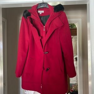 Wool blend winter coat